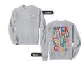 Overstimulated Aunts Club Groovy Auntie Sweatshirt - Graphic Print Unisex - T-Shirt, Sweatshirt, Hoodie