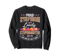 Proud Stepmom Lovely Stepdaughter Sweatshirt - Custom Art Print Men Women - T-Shirt, Sweatshirt, Hoodie