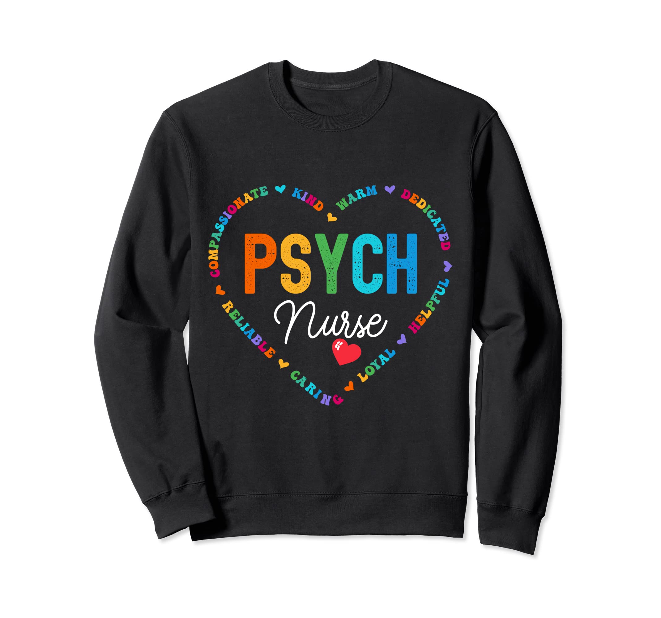 Psych Squad Nurse Week Sweatshirt - Aesthetic Graphic for Adults - T-Shirt, Sweatshirt, Hoodie
