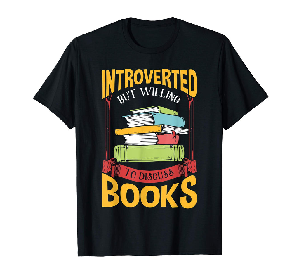 Funny Introverted Book Reader T-Shirt - Casual Everyday Wear for Adults - T-Shirt, Sweatshirt, Hoodie
