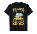 Funny Introverted Book Reader T-Shirt - Casual Everyday Wear for Adults - T-Shirt, Sweatshirt, Hoodie