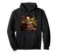 Book Nerd Axolotl Reading Library Hoodie - Streetwear Style Unisex - T-Shirt, Sweatshirt, Hoodie