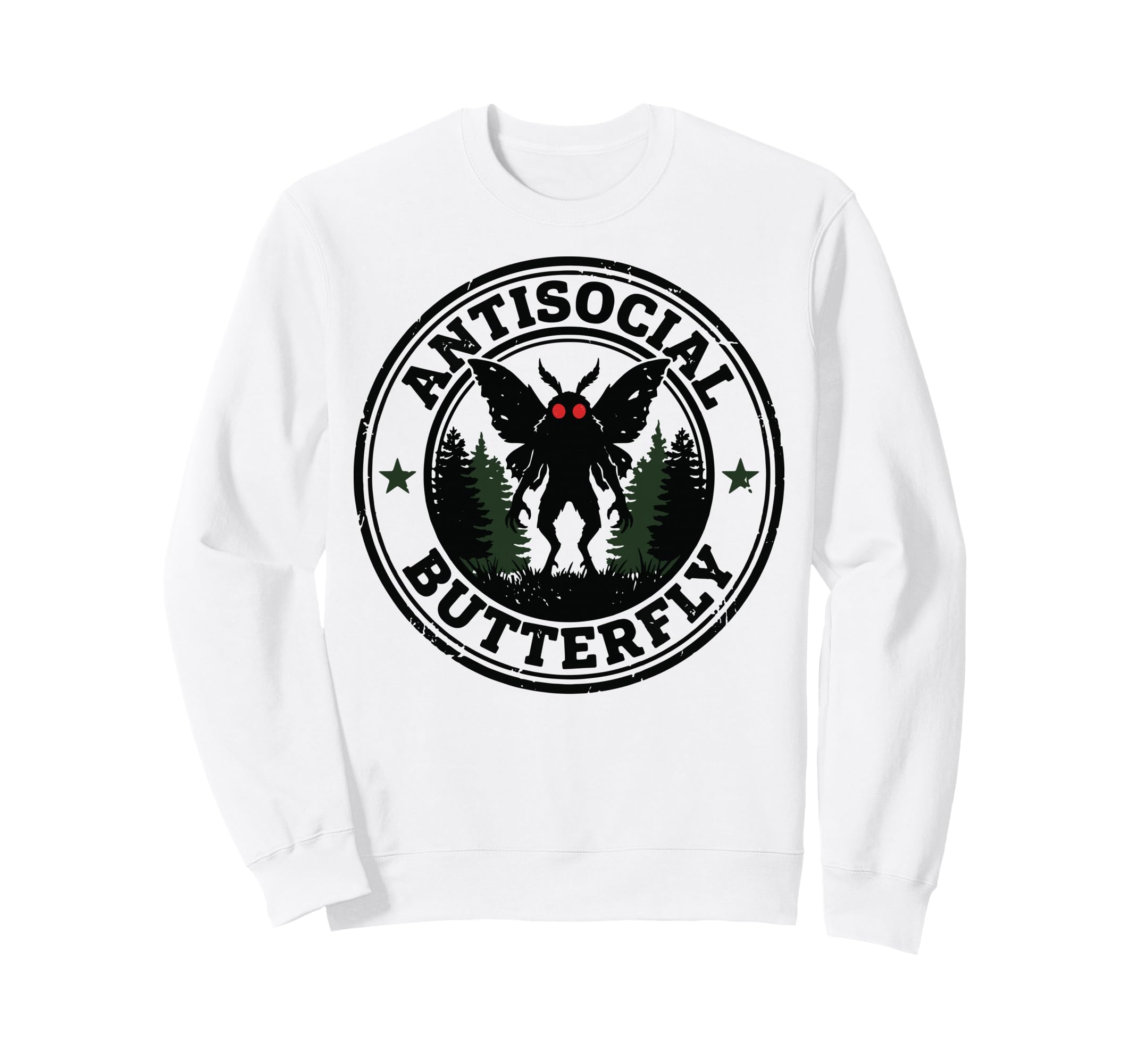 Cryptid Cryptozoology Mothman T-Shirt - Streetwear Style Men Women - T-Shirt, Sweatshirt, Hoodie