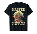 Master Maps And Manuscripts Fantasy T-Shirt - Casual Everyday Wear Unisex - T-Shirt, Sweatshirt, Hoodie