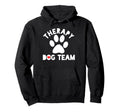 Dog Therapy Team Love Heart Hoodie - Streetwear Style Unisex - T-Shirt, Sweatshirt, Hoodie