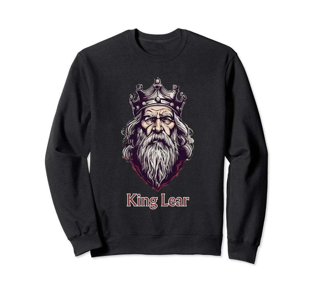 Tribute To King Lear Portrait Sweatshirt - Aesthetic Graphic Unisex - T-Shirt, Sweatshirt, Hoodie