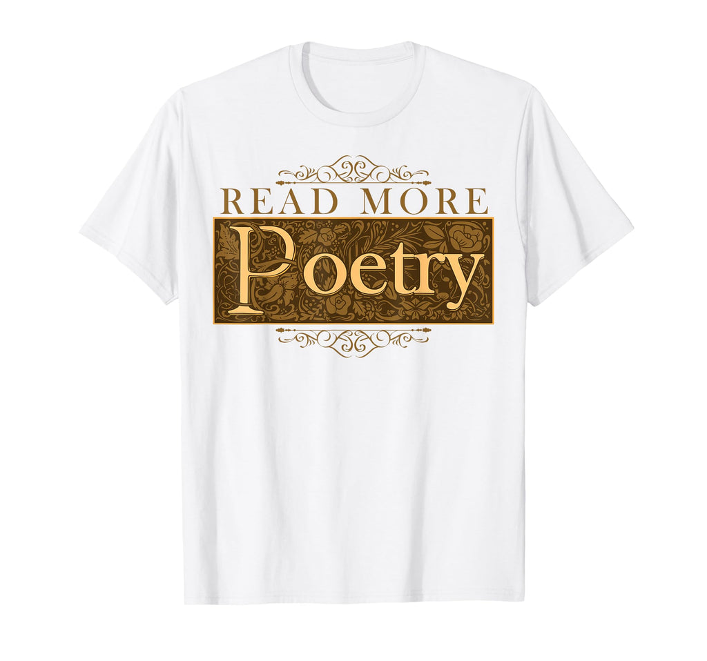 Literature Poem Author Literary Novelist T-Shirt - Custom Art Print Unisex - T-Shirt, Sweatshirt, Hoodie
