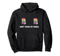 Funny Dont Touch My Books Book Lover Hoodie - Novelty Apparel for Adults - T-Shirt, Sweatshirt, Hoodie