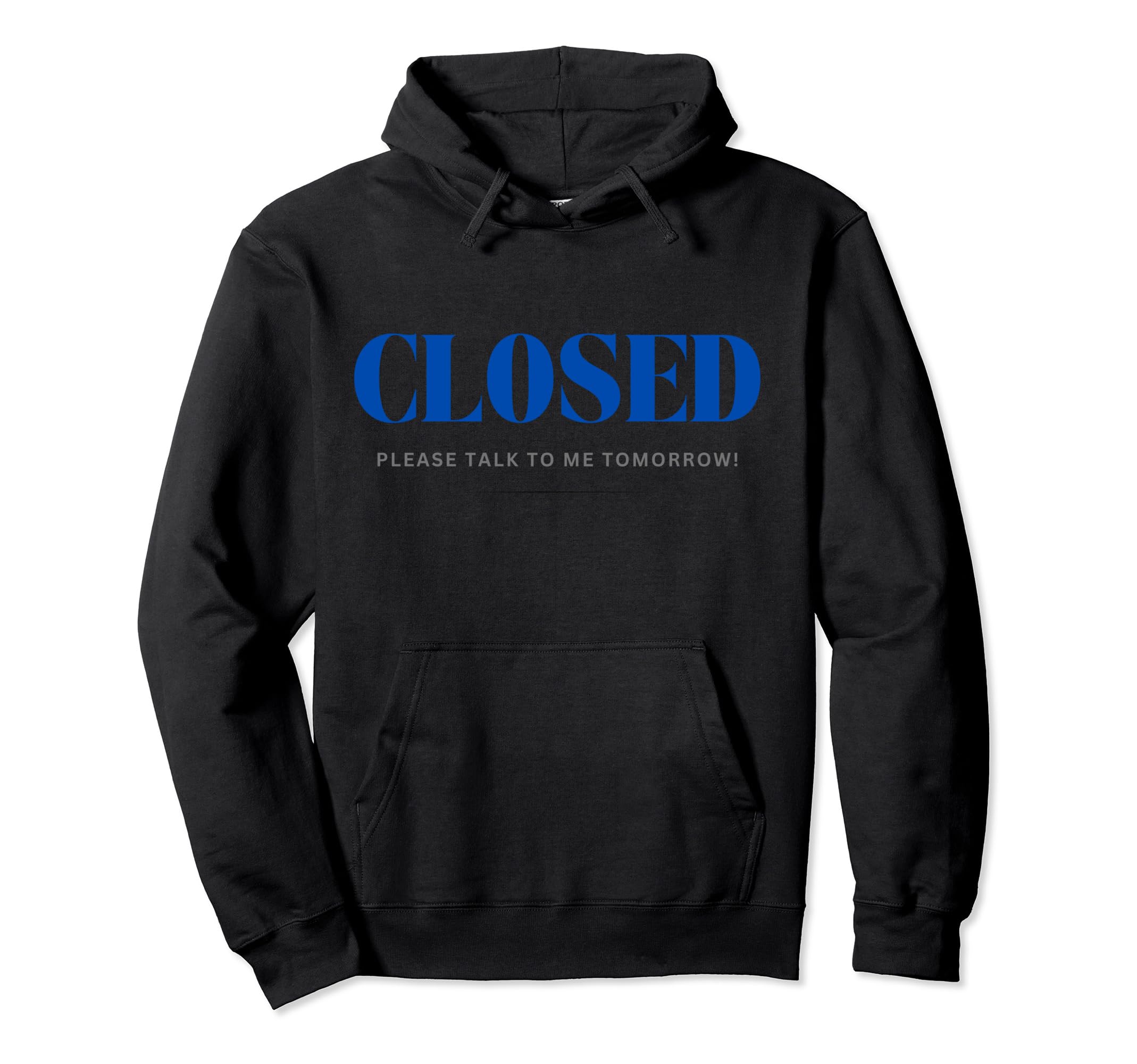 Closed Mental Health Hoodie - Aesthetic Graphic Unisex - T-Shirt, Sweatshirt, Hoodie