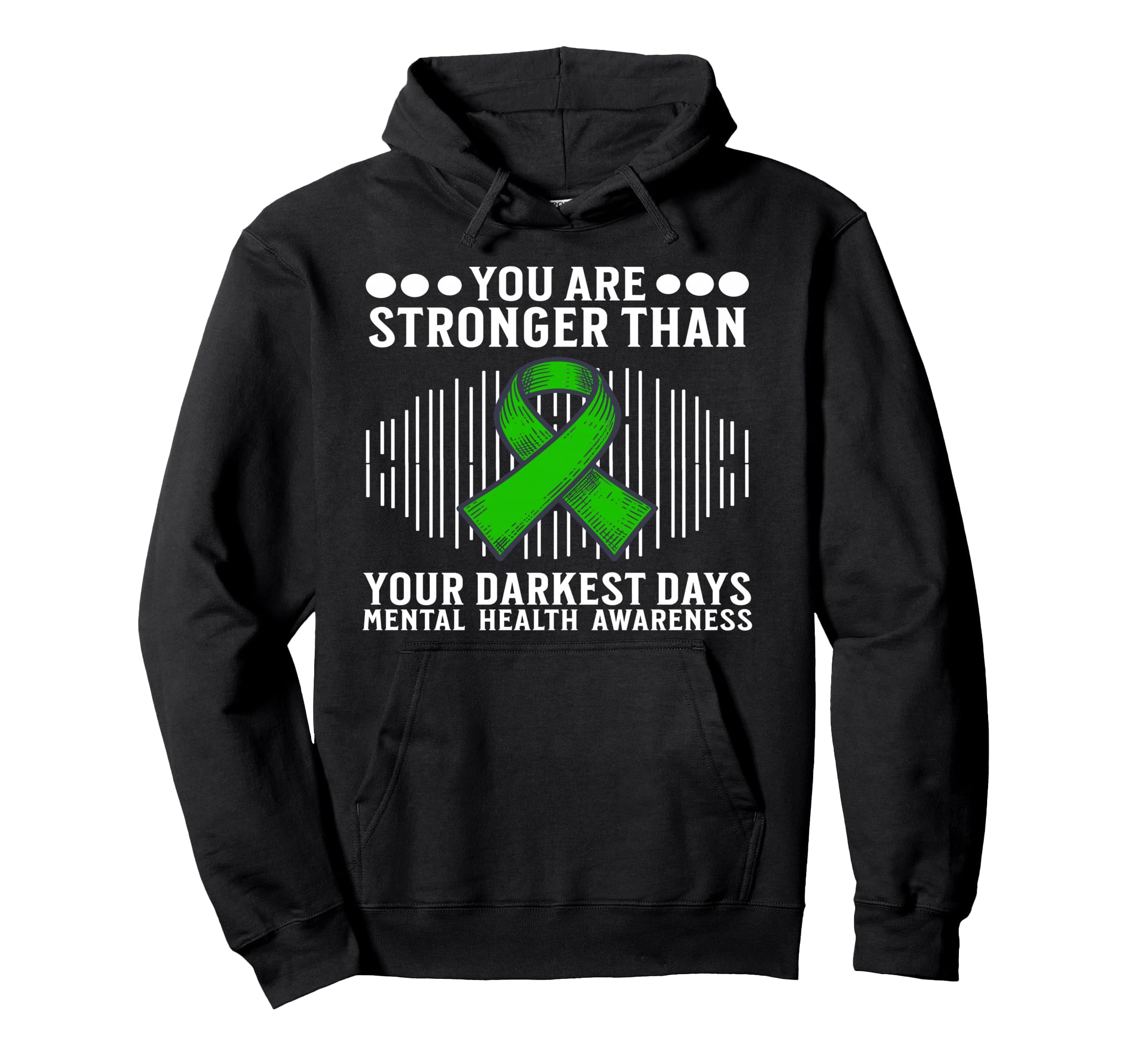 Support Mental Health Awareness Warrior Hoodie - Trendy Graphic for Adults - T-Shirt, Sweatshirt, Hoodie