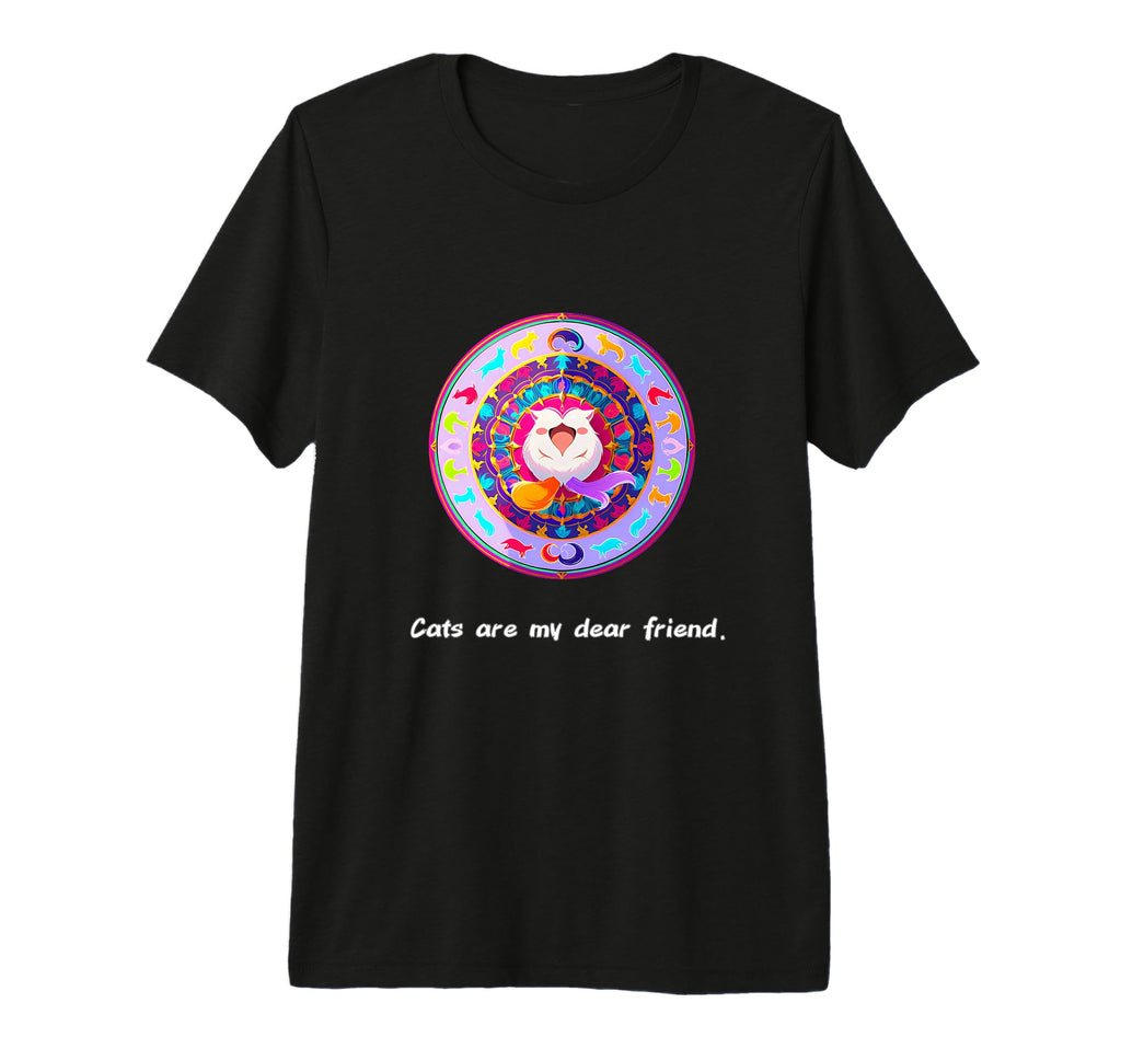 Cats Are My Best Friends Sacred T-Shirt - Trendy Graphic for Adults - T-Shirt, Sweatshirt, Hoodie