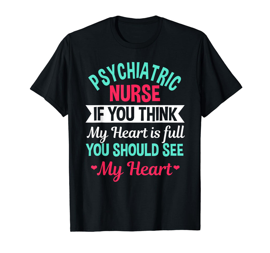 Psychiatric Nurse Practitioner Pmh Psych T-Shirt - Trendy Graphic Unisex - T-Shirt, Sweatshirt, Hoodie