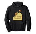 Motivational Turtle Hoodie - Custom Art Print Unisex - T-Shirt, Sweatshirt, Hoodie