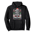 Most Likely To Read Book Festive Hoodie - Streetwear Style for Adults - T-Shirt, Sweatshirt, Hoodie