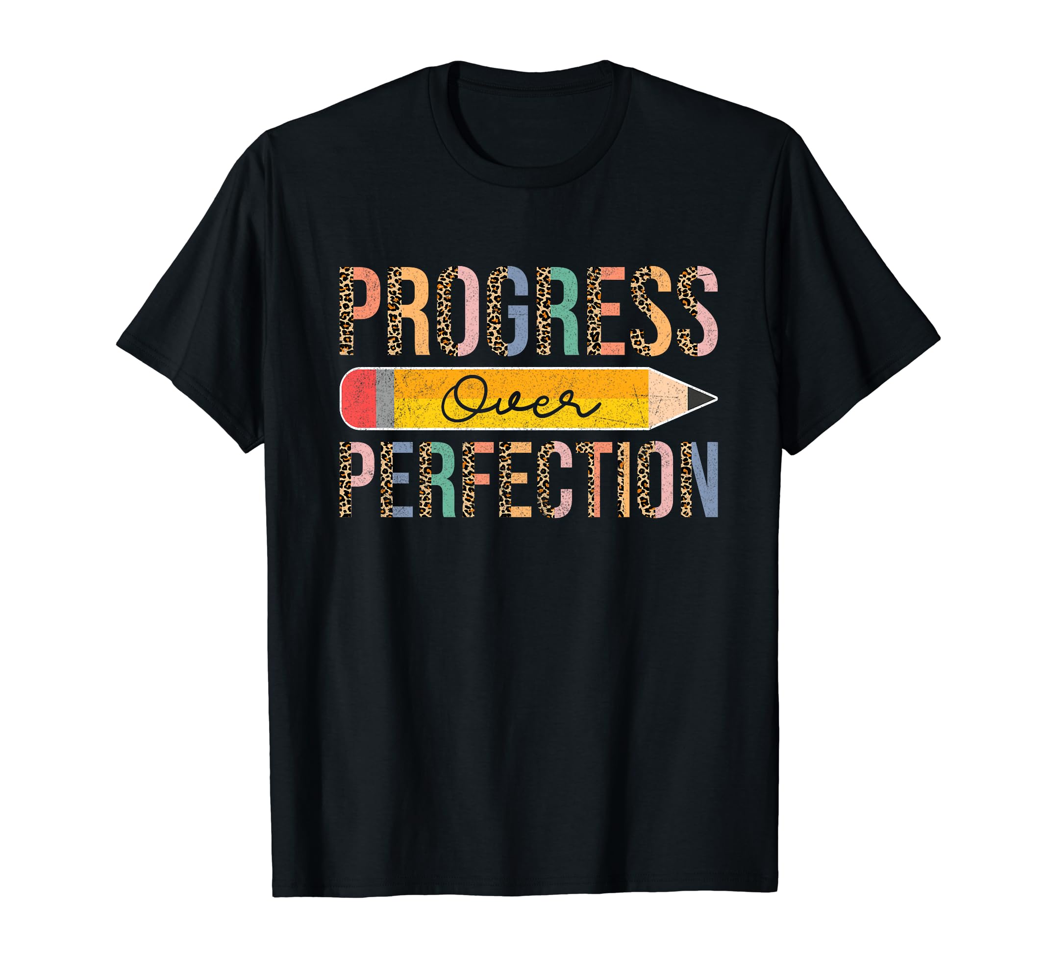Progress Over Perfection Back To T-Shirt - Streetwear Style Men Women - T-Shirt, Sweatshirt, Hoodie