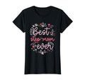Best Step Mom Ever Floral Mom T-Shirt - Casual Everyday Wear Men Women - T-Shirt, Sweatshirt, Hoodie