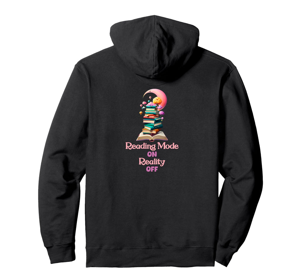 Book Worm Book Stack Reading Addict Hoodie - Streetwear Style for Adults - T-Shirt, Sweatshirt, Hoodie