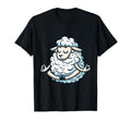 Meditation Sheep Yoga Pose Relaxing T-Shirt - Custom Art Print Men Women - T-Shirt, Sweatshirt, Hoodie
