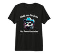 Hold Partner Im Overstimulated Funny T-Shirt - Minimalist Print Men Women - T-Shirt, Sweatshirt, Hoodie