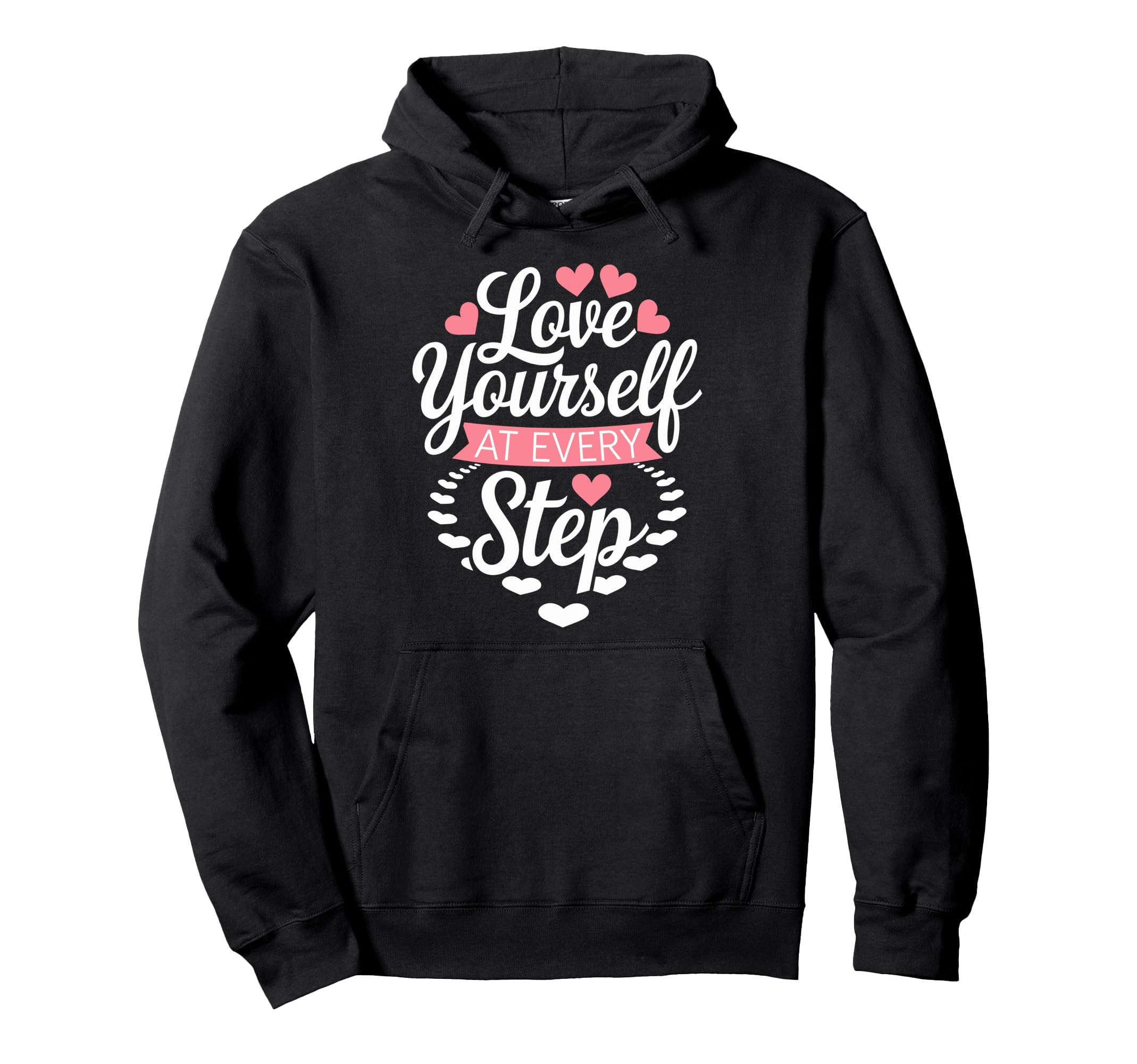 Holistic Health Self Love And Weight Hoodie - Graphic Print for Adults - T-Shirt, Sweatshirt, Hoodie