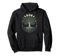 Tree Life Moon Phases As Above So Below Hoodie - Fun Novelty Design Unisex - T-Shirt, Sweatshirt, Hoodie