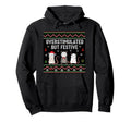 Overstimulated But Festive Opossum Hoodie - Casual Everyday Wear Unisex - T-Shirt, Sweatshirt, Hoodie