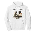 Romeow Mewliet Funny Cat Lover Hoodie - Unique Graphic Men Women - T-Shirt, Sweatshirt, Hoodie