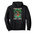 Stay Capy Capybara Zen Forest Nature Hoodie - Graphic Print for Adults - T-Shirt, Sweatshirt, Hoodie