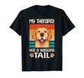 Retriever Therapy Service Dog T-Shirt - Trendy Graphic Men Women - T-Shirt, Sweatshirt, Hoodie
