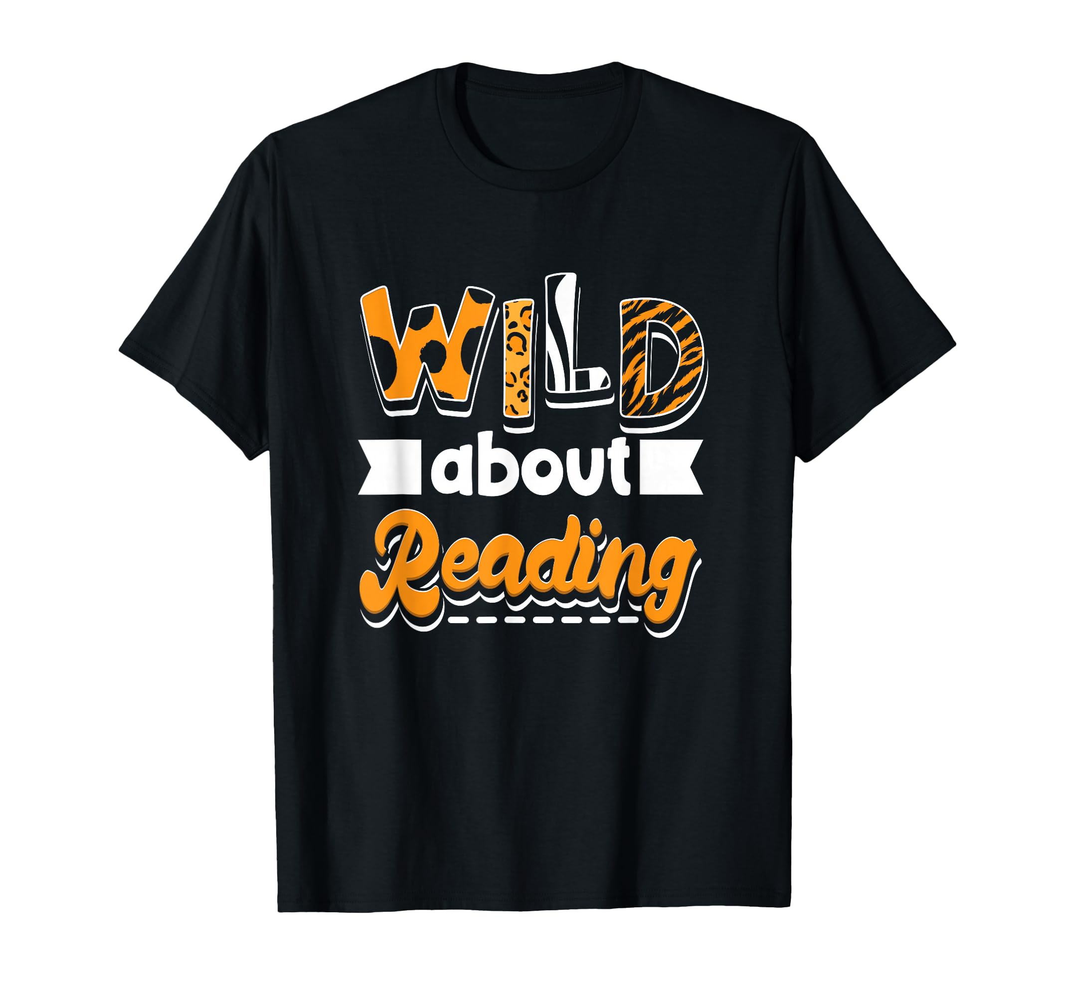 Bookworm Book Nerd Wild About Reading T-Shirt - Minimalist Print Unisex - T-Shirt, Sweatshirt, Hoodie