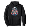 Awesome Cosmic Astronaut Exploring Hoodie - Novelty Apparel Men Women - T-Shirt, Sweatshirt, Hoodie