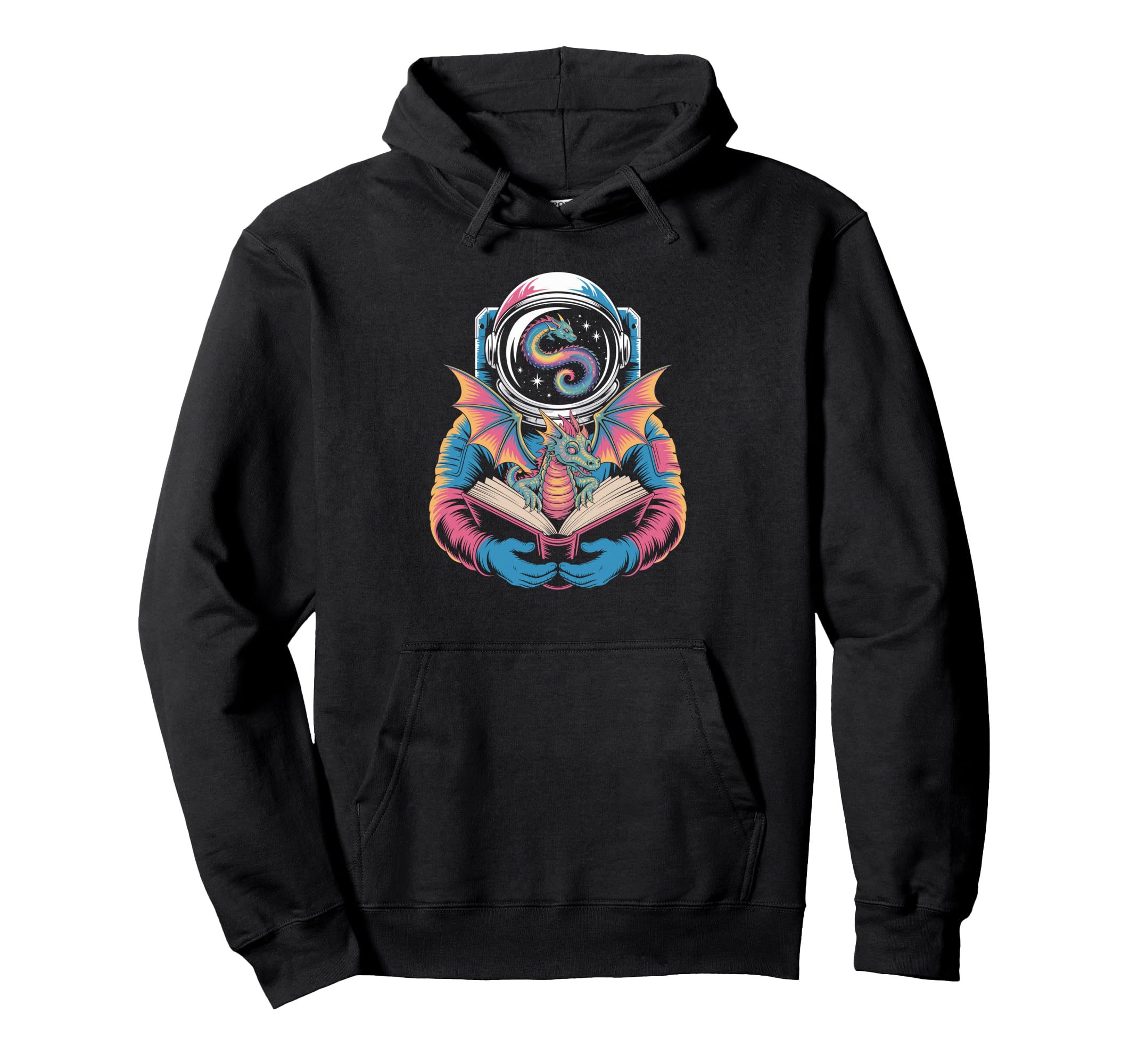 Awesome Cosmic Astronaut Exploring Hoodie - Novelty Apparel Men Women - T-Shirt, Sweatshirt, Hoodie
