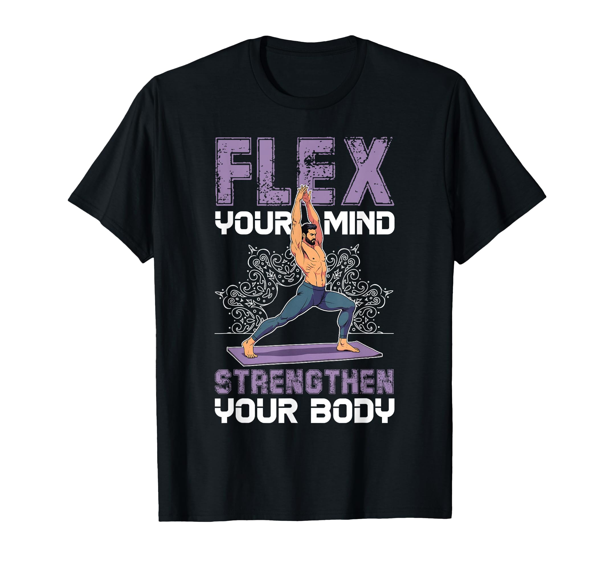 Yoga And Fitness Yoga Pose T-Shirt - Minimalist Print for Adults - T-Shirt, Sweatshirt, Hoodie