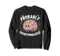 Anxiety Introvert Mental Health Hoodie - Custom Art Print Unisex - T-Shirt, Sweatshirt, Hoodie