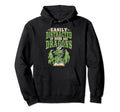 Book Nerd Easily Distracted Books Hoodie - Streetwear Style Men Women - T-Shirt, Sweatshirt, Hoodie