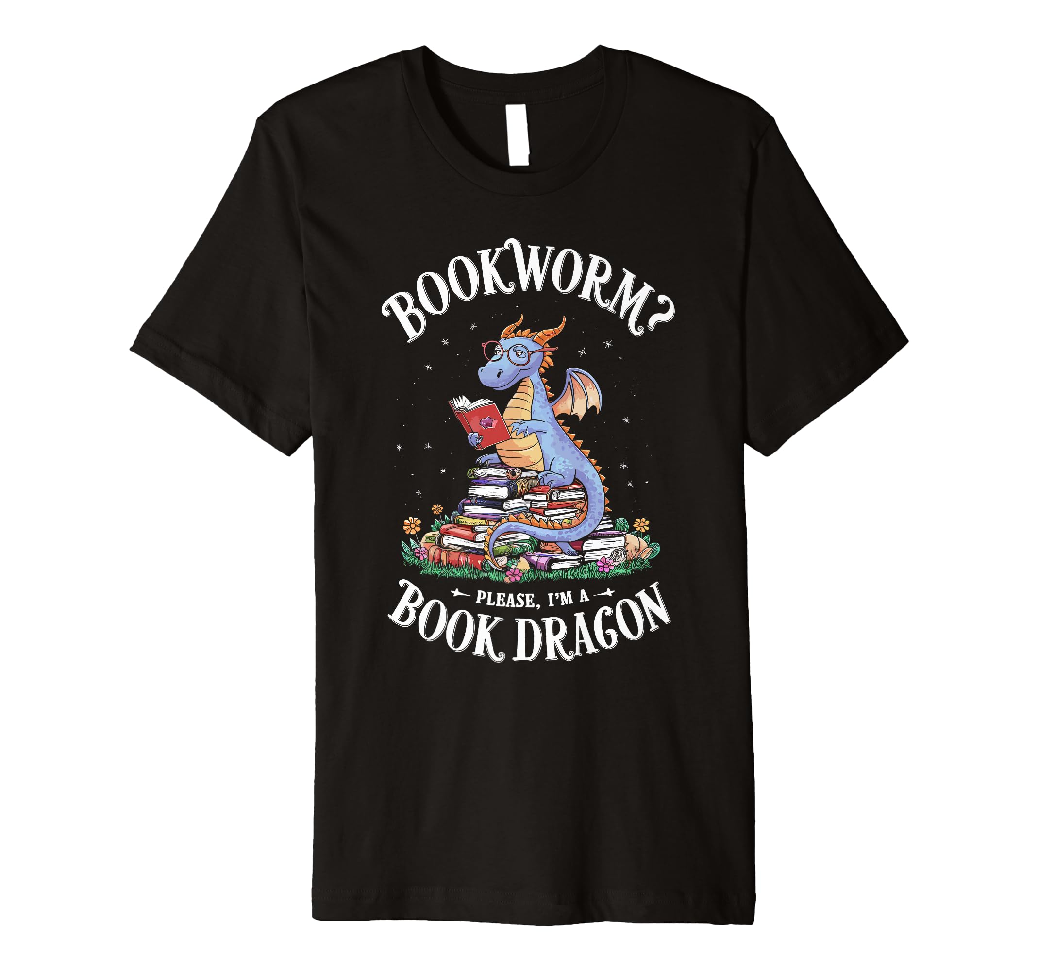 Librarian Gothic Book Dragon T-Shirt - Aesthetic Graphic Men Women - T-Shirt, Sweatshirt, Hoodie