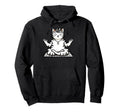 Meditation Cat Yoga Pose Relaxing Animal Hoodie - Streetwear Style Unisex - T-Shirt, Sweatshirt, Hoodie