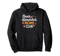 Mothers Day Mom Groovy Overstimulated Hoodie - Novelty Apparel Men Women - T-Shirt, Sweatshirt, Hoodie