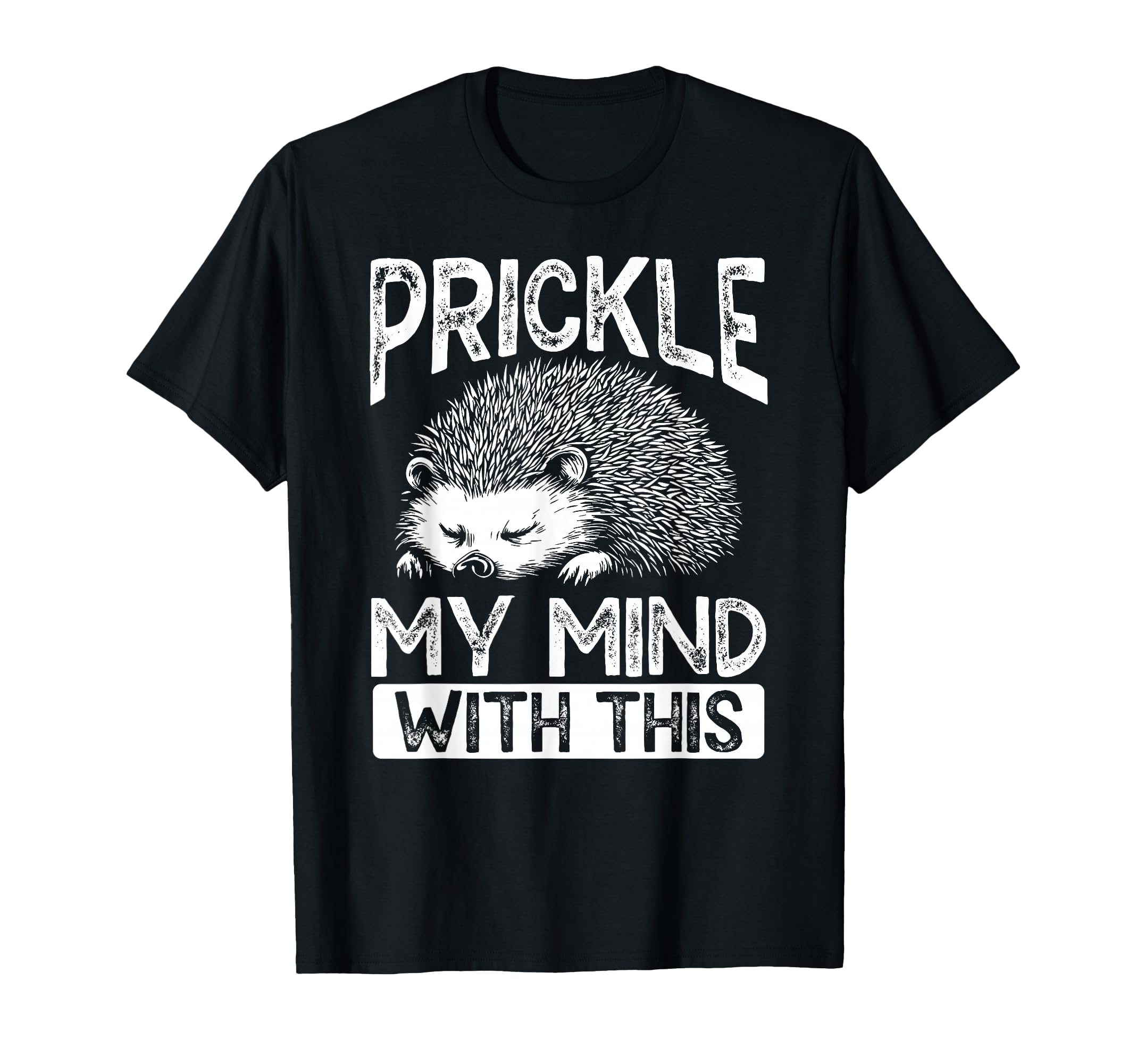 Prickly Hedgehog Overthinkers Deep T-Shirt - Novelty Apparel Men Women - T-Shirt, Sweatshirt, Hoodie