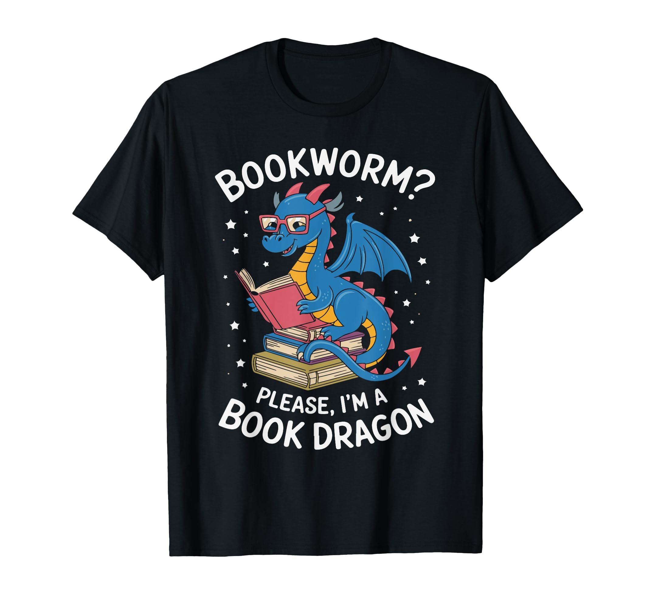 Bookworm Please Im Book Dragon Dragon T-Shirt - Aesthetic Graphic Men Women - T-Shirt, Sweatshirt, Hoodie