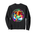 Ganesha Yoga Mandala Meditation Sweatshirt - Streetwear Style for Adults - T-Shirt, Sweatshirt, Hoodie