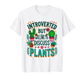Introverted But Willing To Discuss T-Shirt - Fun Novelty Design for Adults - T-Shirt, Sweatshirt, Hoodie