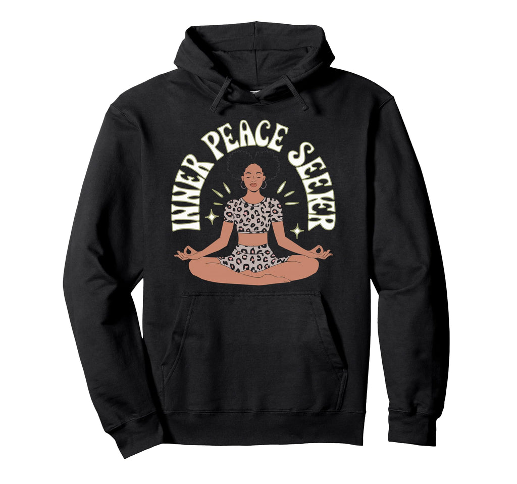 Spiritual Seeker Meditation Reiki Hoodie - Casual Everyday Wear Men Women - T-Shirt, Sweatshirt, Hoodie