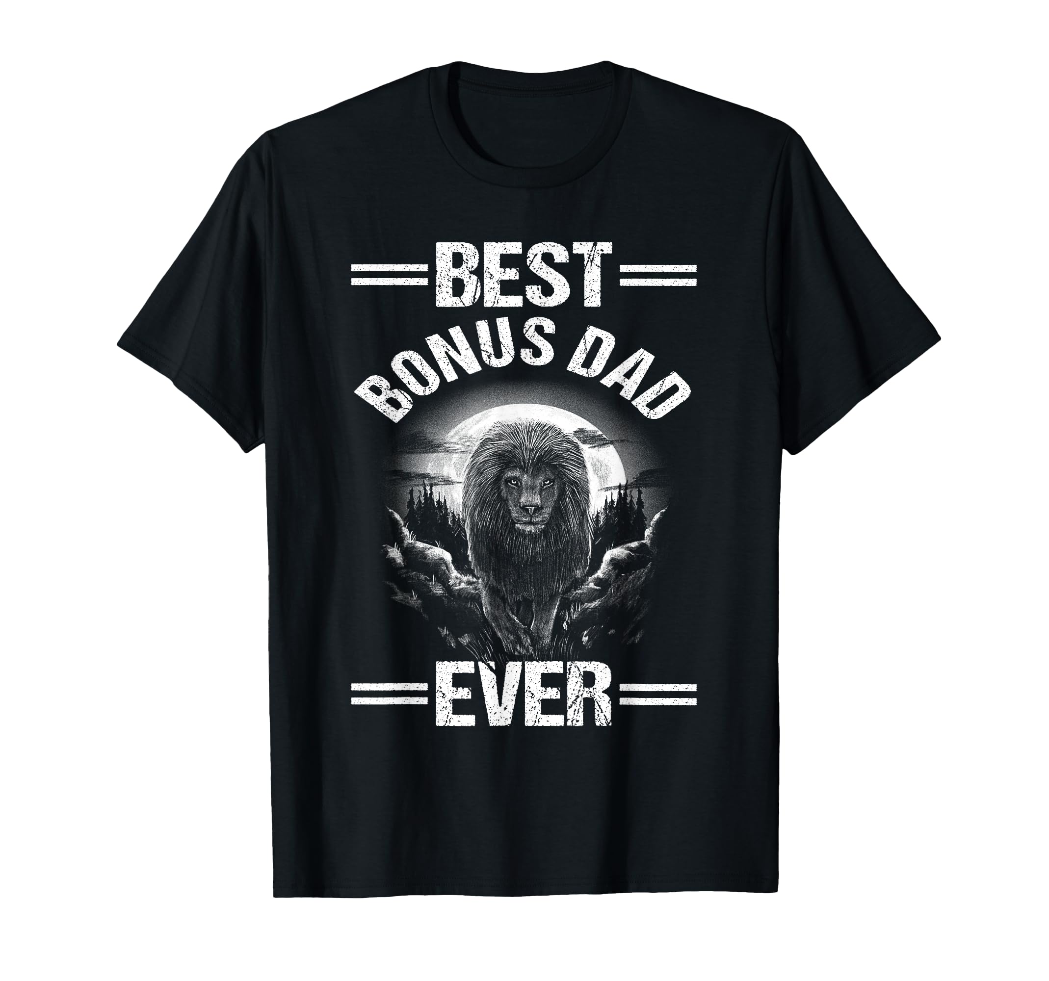 Best Bonusdad Ever Step Dad T-Shirt - Custom Art Print for Adults - T-Shirt, Sweatshirt, Hoodie