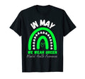 Mental Health Matters We Wear Green T-Shirt - Unique Graphic for Adults - T-Shirt, Sweatshirt, Hoodie