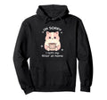 Introvert Coffee Cat Lover Social Hoodie - Novelty Apparel for Adults - T-Shirt, Sweatshirt, Hoodie