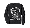 Overstimulated Moms Club Skeleton Coffee Sweatshirt - Graphic Print Unisex - T-Shirt, Sweatshirt, Hoodie