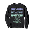 Bibliophile Romance Book Genre Sweatshirt - Graphic Print Unisex - T-Shirt, Sweatshirt, Hoodie