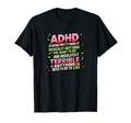 Adhd Celebrate Neurodiversity T-Shirt - Casual Everyday Wear Men Women - T-Shirt, Sweatshirt, Hoodie