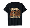 Book Hoarder Library Reading Books T-Shirt - Custom Art Print Unisex - T-Shirt, Sweatshirt, Hoodie